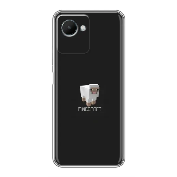 Чохол з принтом «Овечка Майнкрафт» для Realme C30s Чохол з принтом «Овечка Майнкрафт» для Realme C30s