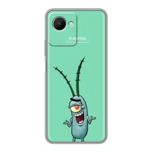 Чохол Губка Боб для RealMe C30s (Персонаж Планктон)