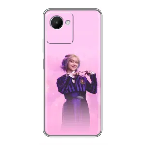 Чохол з дизайном Венздей 2 на Realme C30s (Яскрава Енід Венздей)