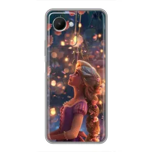 Чохол Рапунцель для Realme C30s (Рапунцель ліхтарики)