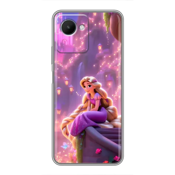 Чохол з принтом «Рапунцель у замку» для Realme C30s Чохол з принтом «Рапунцель у замку» для Realme C30s