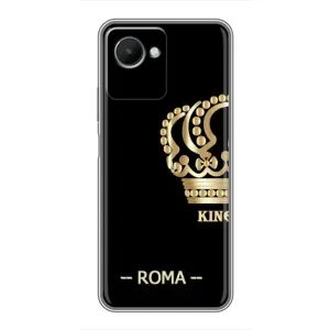 Чохли для Realme C30s (VPrint) - Футбольні клуби (Roma)