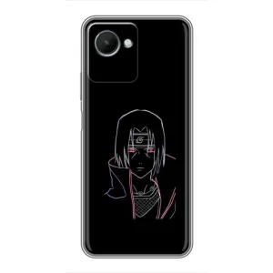 Чехол с принтом «силуэт Итачи» для Realme C30s