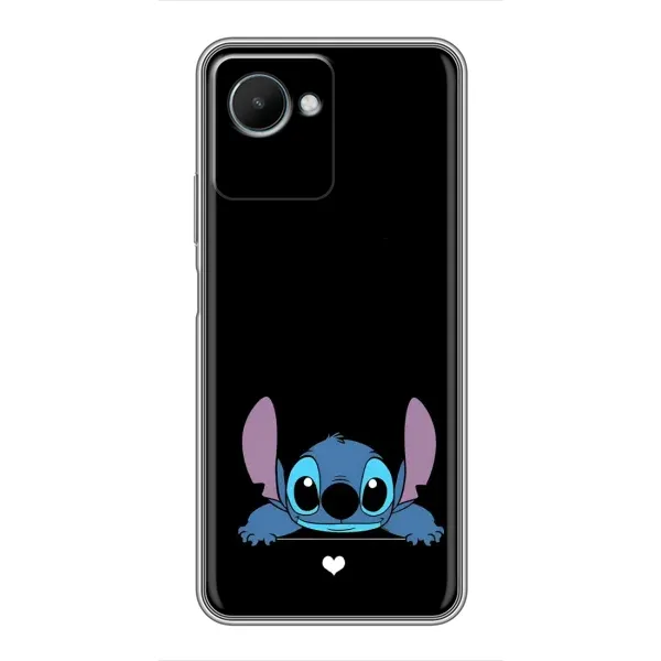Чохол з принтом «Стіч на чорному» для Realme C30s Чохол з принтом «Стіч на чорному» для Realme C30s