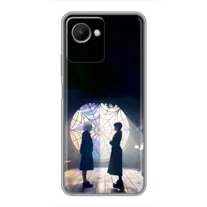 Чохли Венсдей на Realme C30s Уенсдей (AlphaPrint) (Венздей та Інід)