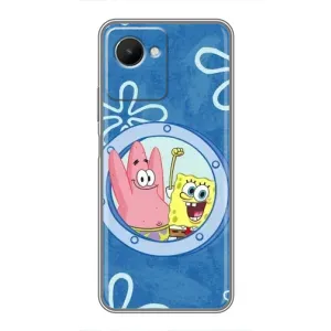 Чохол Губка Боб для RealMe C30s