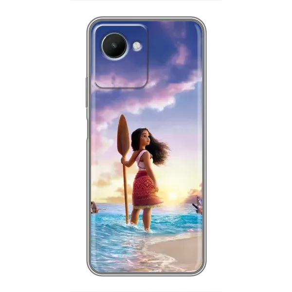 Чохол з принтом «Моана з веслом» для Realme C30s Чохол з принтом «Моана з веслом» для Realme C30s