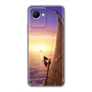 Чохол з мультфільмом Ваяна Realme C30s (Захід сонця Ваяна)