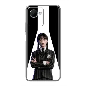 Чохли Венсдей на Realme C30s Уенсдей (AlphaPrint) (W-Wednesday)