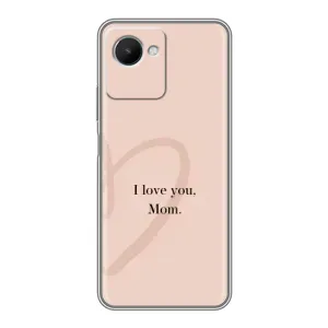 Чохол з принтом «Серце мамі» для Realme C30s