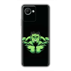 Чохол з принтом «Зелений Халк» для Realme C30s