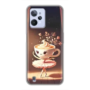 Чохол з мемом Тралалело тралала на Realme C31 (Балерина капучина)