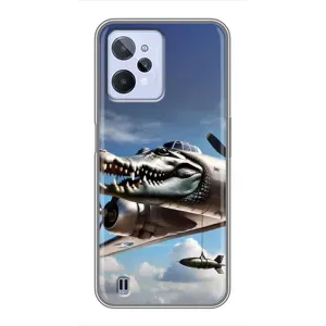 Чохол з мемом Тралалело тралала на Realme C31 (Бомбардіро крокоділо)