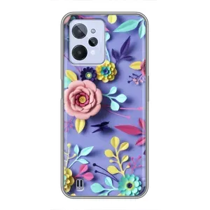 Чохли з квітами для Realme C31 (VPrint) (Дизайн квітів)