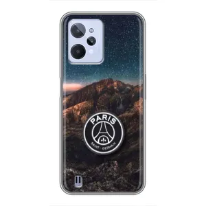 Чохли PSG для Realme C31 (AlphaPrint) (ФК ПСЖ)