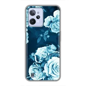 Чехлы (ART) Цветы на Realme C31 (VPrint) (Блактині бутони)