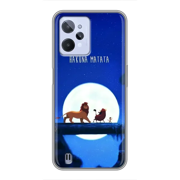 Чехол с принтом «Хакуна Матата» для Realme C31 Чехол с принтом «Хакуна Матата» для Realme C31