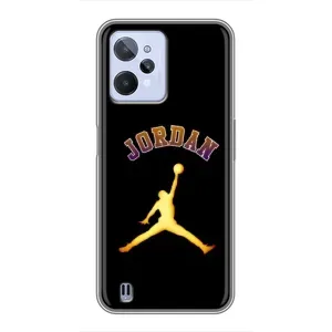 Чохли для Realme C31 - з картинкою JORDAN (AlphaPrint) (Jordan Gold)
