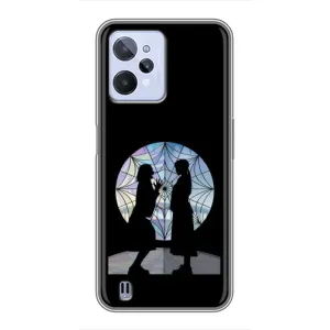 Чехлы Венсдей на Realme C31 Уэнсдей (AlphaPrint) (комната Уэнздей)