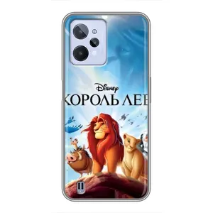 Чехол Король лев на Реалми С31 (Постер Король Лев)