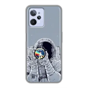 Чохол NASA для Realme C31 (AlphaPrint) (Космонавт фото)