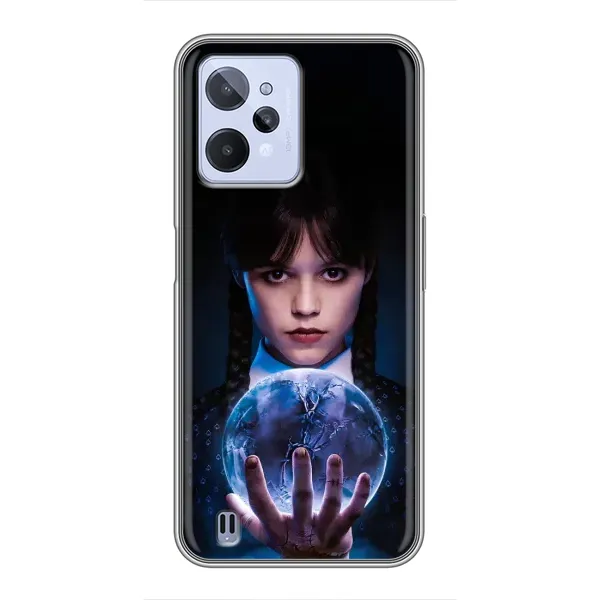 Чехол с принтом «Магическая сфера Уэнздей» для Realme C31 Чехол с принтом «Магическая сфера Уэнздей» для Realme C31
