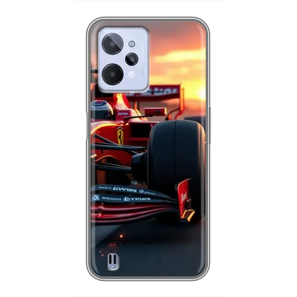 Чехол с принтом «Макларен на закате» для Realme C31 Чехол с принтом «Макларен на закате» для Realme C31