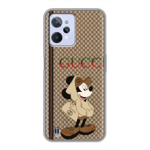 Чехлы ГУЧЧИ для Реалми С31 (AlphaPrint) (Mickey GUCCI)