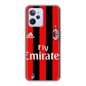 Чохли для Realme C31 (VPrint) - Футбольні клуби (Milan)