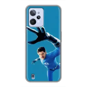 Чехол с принтом Фантастическая четверка для Realme C31 (Мистер Фантастик супергерой)