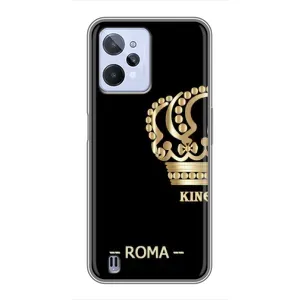 Чохли для Realme C31 (VPrint) - Футбольні клуби (Roma)