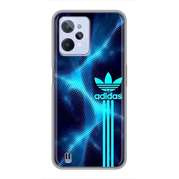 Чехол с принтом «Синий Адидас» для Realme C31 Чехол с принтом «Синий Адидас» для Realme C31