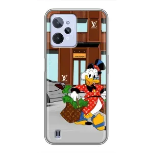Чехлы для Realme C31 - Скрудж МакДак Louis Vuitton (PREMIUMPrint) (Скрудж ЛВ)