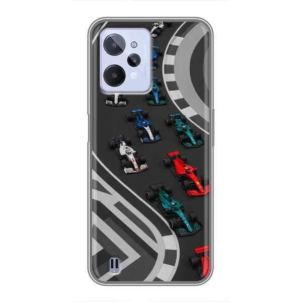Чехол с принтом «Трасса Ф1» для Realme C31 Чехол с принтом «Трасса Ф1» для Realme C31
