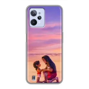 Чехол с мультфильмом Моана Realme C31 (Маленькая Ваяна)