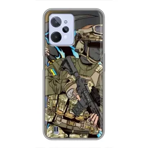 Чехлы с картинкой ЗСУ для Realme C31 (AlphaPrint)
