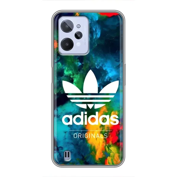 Чехол с принтом «Яркий Адидас» для Realme C31 Чехол с принтом «Яркий Адидас» для Realme C31
