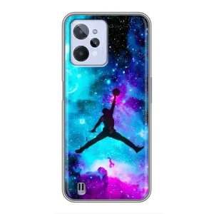 Чохли для Realme C31 - з картинкою JORDAN (AlphaPrint) (Яскравий Джордан)