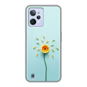 Чохли з квітами для Realme C31 (VPrint)