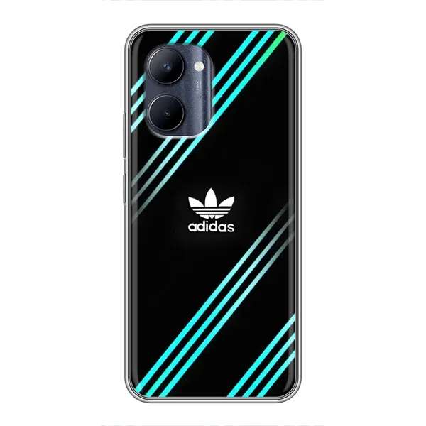 Чохол з принтом «Адідас з полосами» для Realme C33 Чохол з принтом «Адідас з полосами» для Realme C33