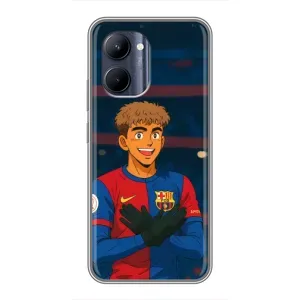 Чехол с принтом «Футболист Ямаль» для Realme C33