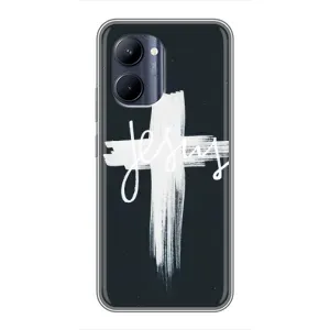 Чехол с принтом «Иисус» для Realme C33