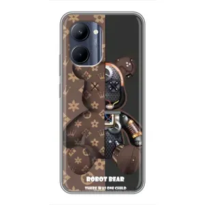 Круті Чохли Луі Віттон для Realme C33 (AlphaPrint) (Ведмідь Луі Вітон)