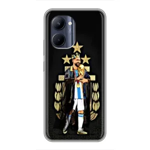 Чехлы для Realme C33 (Leo чемпион) (AlphaPrint)