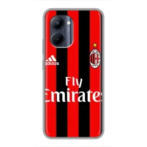 Чехлы для Realme C33 (VPrint) - Футбольные клубы (Milan)