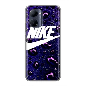 Чохол для Realme C33 - з принтом Найк (AlphaPrint) (Найк принт)