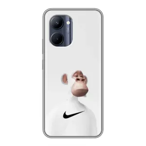 Чохли з Мавпами NFT для Realme C33 (AlphaPrint) (мавпа NFT Nike)