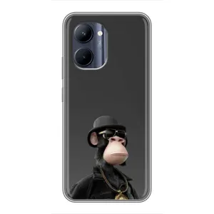 Чохли з Мавпами NFT для Realme C33 (AlphaPrint) (Мавпа NFT)