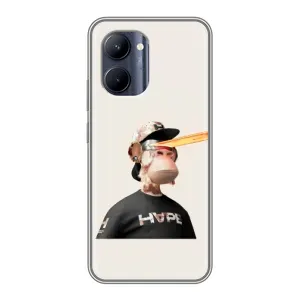 Чохли з Мавпами NFT для Realme C33 (AlphaPrint) (мавпа NFT в окулярах)