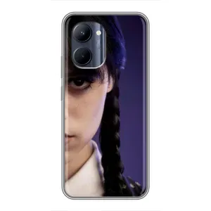 Чохол з дизайном Венздей 2 на Realme C33 (Загадковий погляд Венздей)